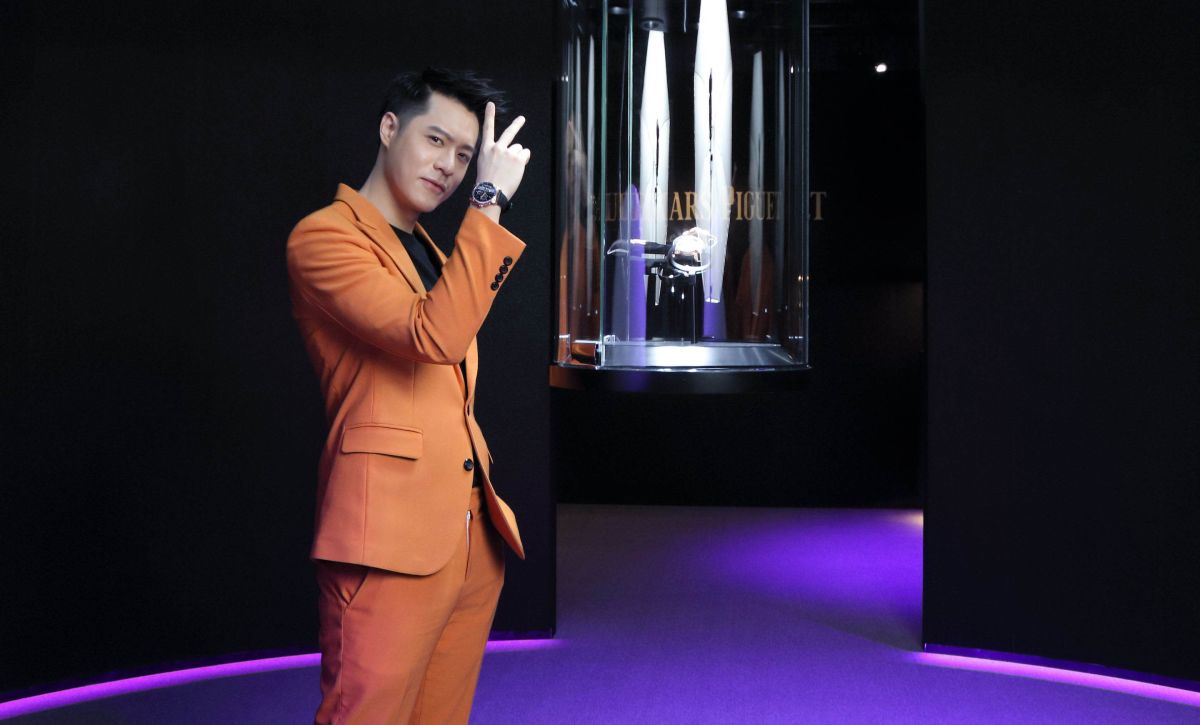 ▲周湯豪出席愛彼CODE 11.59 錶款新品發表記者會。（圖／Audemars Piguet提供）