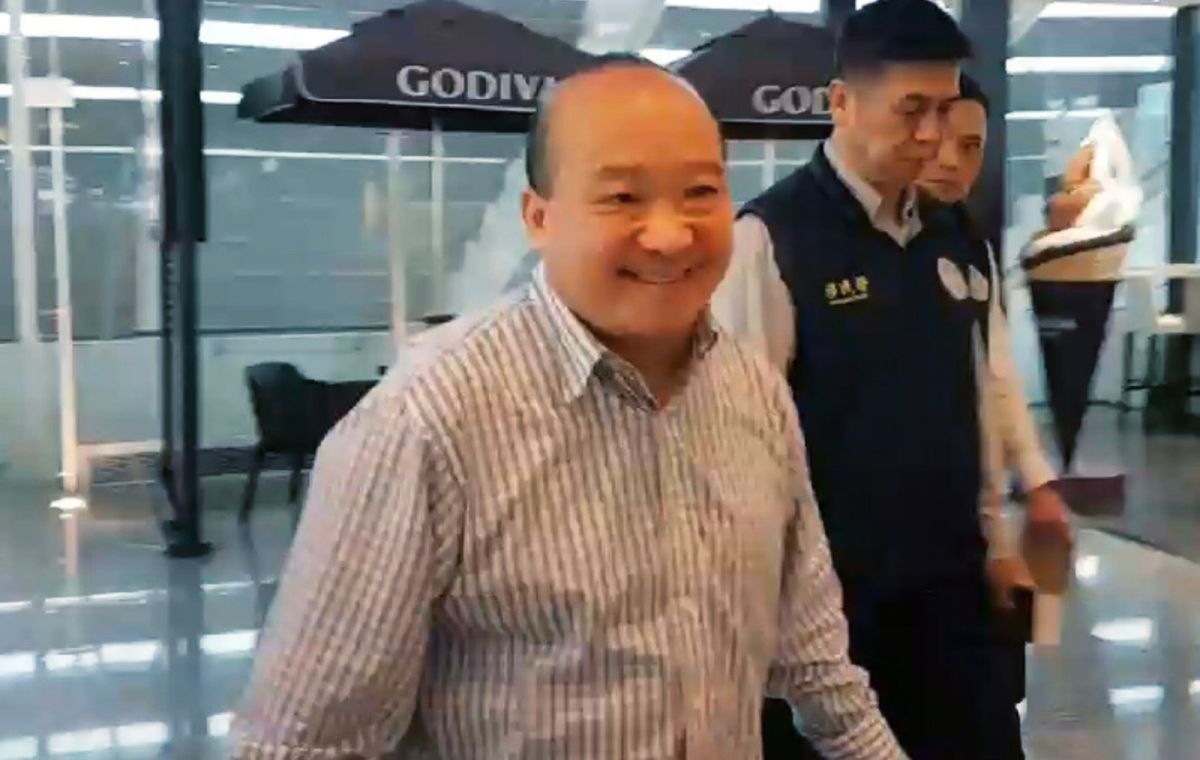 ▲李毅說他並不知道促統遊行這件事，也不知道此行來台被安排參與遊行，對於遭強制遣返，李毅說他可以理解。（圖／移民署提供, 2019.04.12）