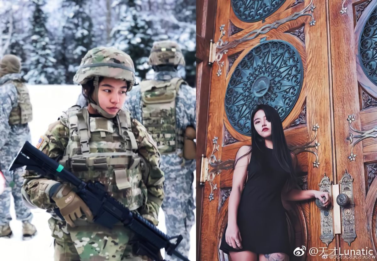 ▲ 高天才今年25歲，目前正服役於美國陸軍。（圖／高天才微博）