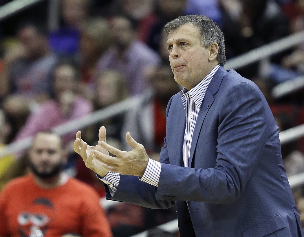 ▲火箭前教頭Kevin McHale。（圖／美聯社／達志影像）