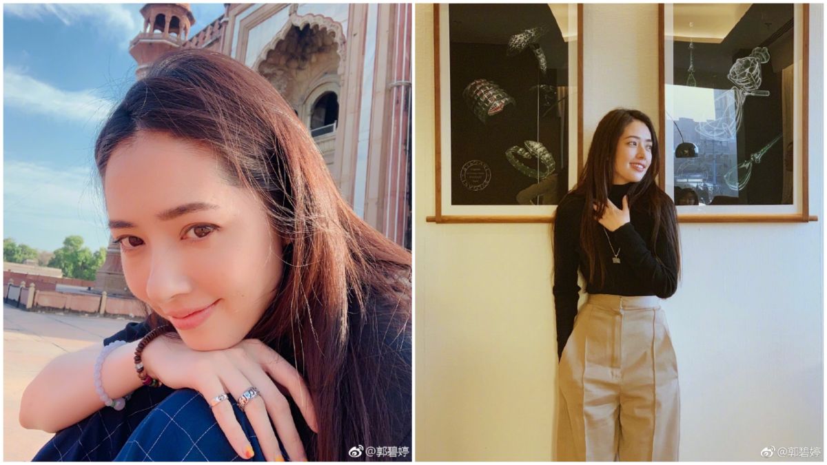 ▲郭碧婷被讚仙氣爆棚。（圖／郭碧婷微博）