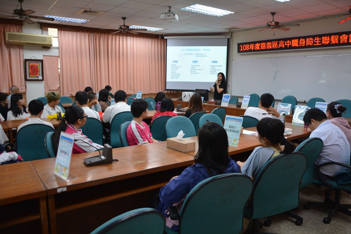 ▲嘉義特教學校舉行身心障礙學生生涯轉銜博覽會。（圖／記者郭政隆攝影2019.4.12）