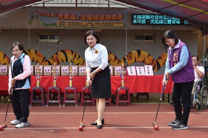 ▲縣長張麗善特別親臨會場與民眾同樂。（圖／記者洪佳伶攝，2019.04.13）