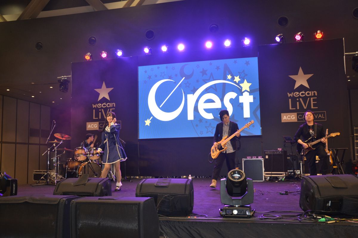 ▲「wecanLive 遊戲動漫嘉年華」橘今明兩日在信義區新光三越A11登場。（圖／記者顏大惟攝，2019.04.13）