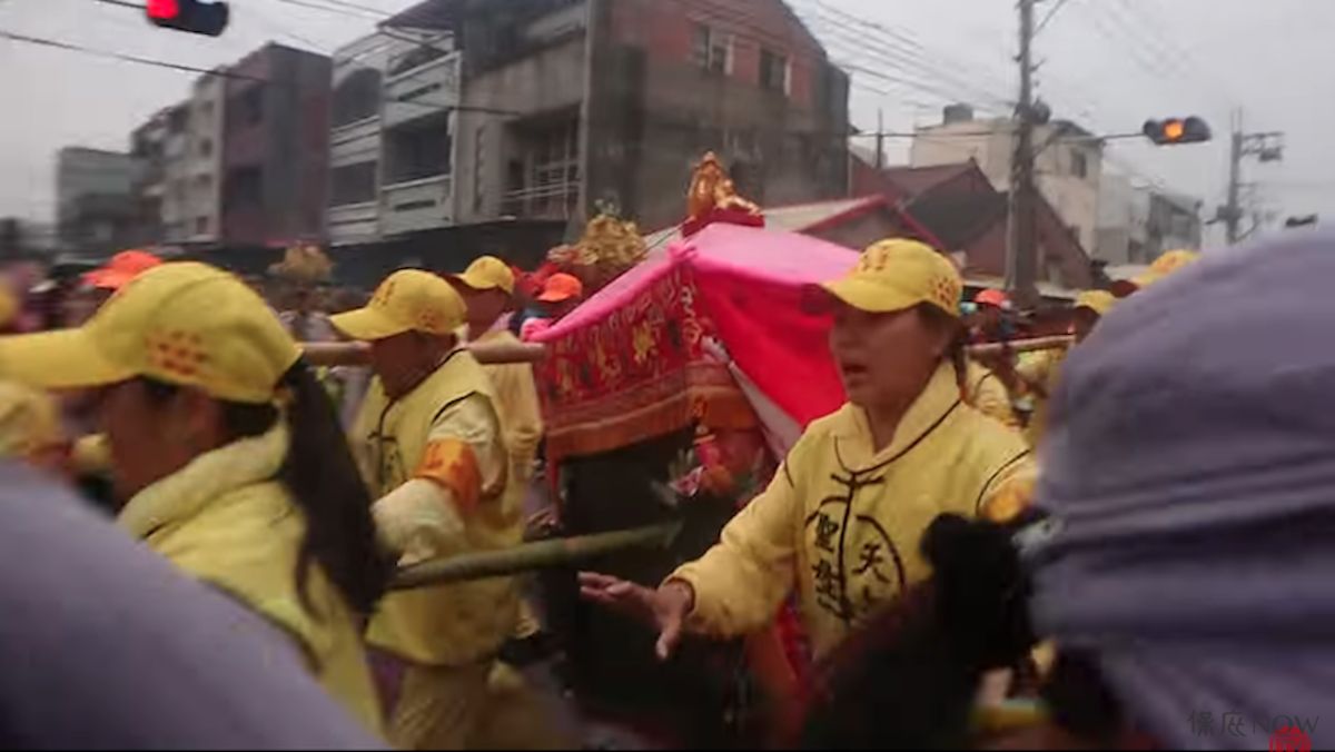 （圖 /翻攝自白沙屯媽祖網路電視台）