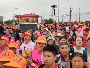 ▲大甲媽遶境南下（4/17-4/26）與白沙屯媽返程北上，可能會時隔20年難得一見的「雙媽會」。（圖／記者陳雅芳攝）