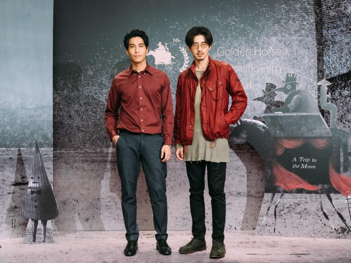 ▲傅孟柏（右）、吳翔震出席金馬奇幻影展《緝魔》世界首映。（圖／金馬奇幻影展）