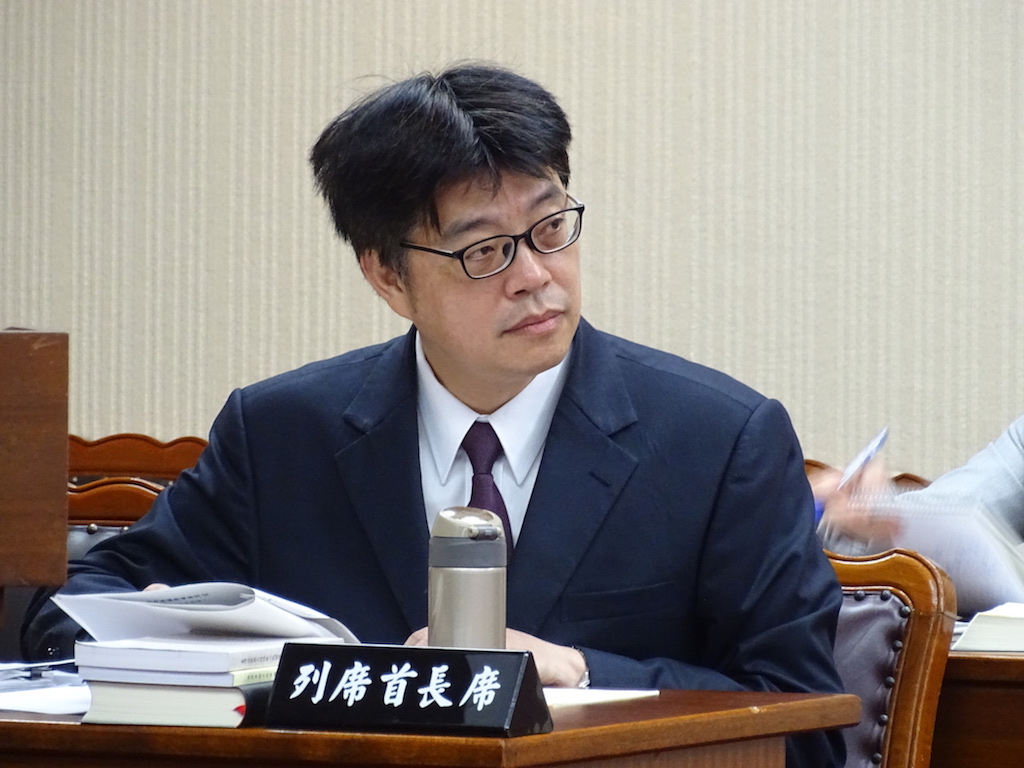 ▲陸委會副主委邱垂正表示，根據兩公約施行法，任何鼓吹戰爭的行為都受法律禁止，因而將李毅列為不受歡迎人士。（圖／記者呂炯昌攝, 2019.4.15）