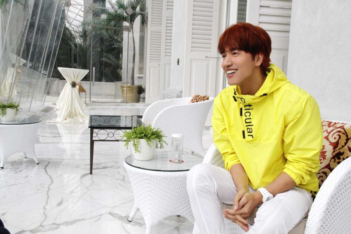 ▲言承旭睽違多年再訪新加坡。（圖／達騰娛樂）