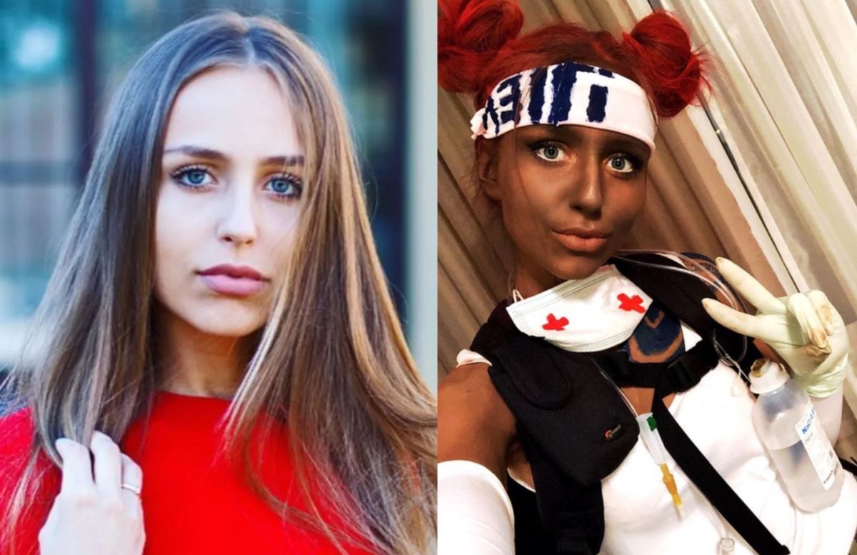 ▲立陶宛實況主因在實況時把臉塗黑，遭到Twitch秒Ban台。（圖／翻攝自 Martsinkevich VK）