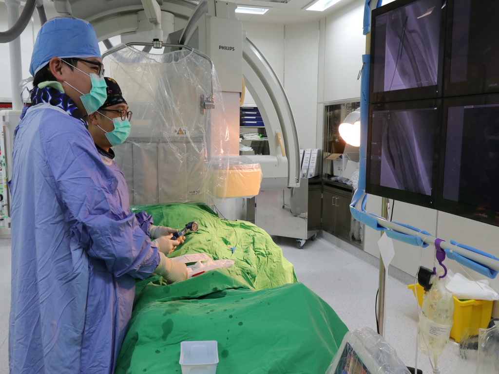 ▲患者開刀情形。 (圖／醫院提供2019.4.17)