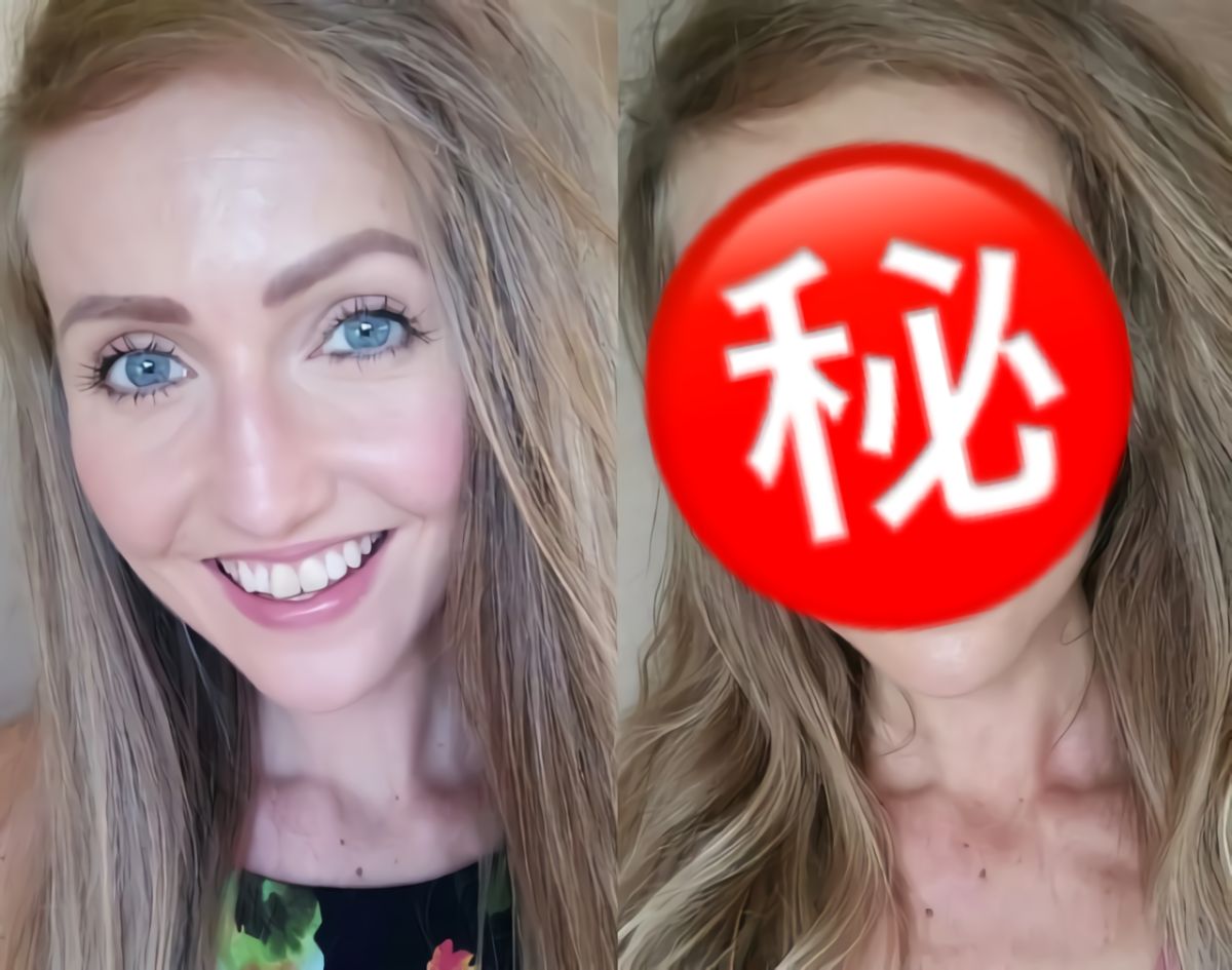 ▲沒有化妝就像「沒穿衣服」一樣沒有安全感，導致許多女生不化妝不敢出門 。(圖／翻攝自 Amy Robb臉書 )