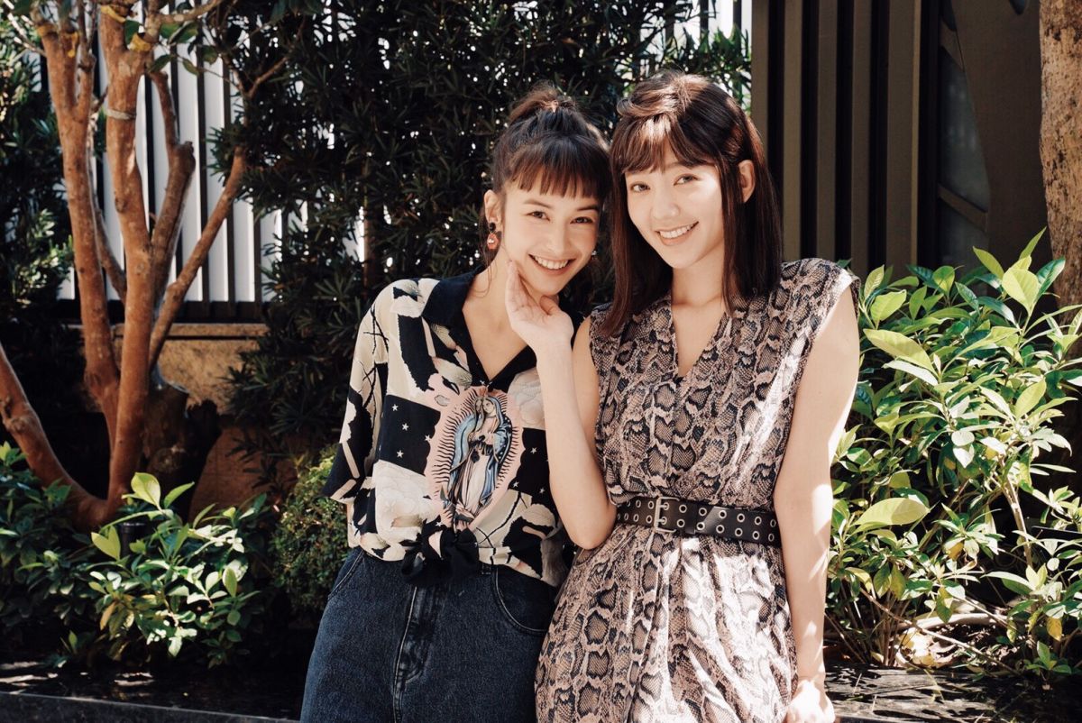 ▲郭雪芙（右）和夏朧相處愉快。（圖／海鵬）