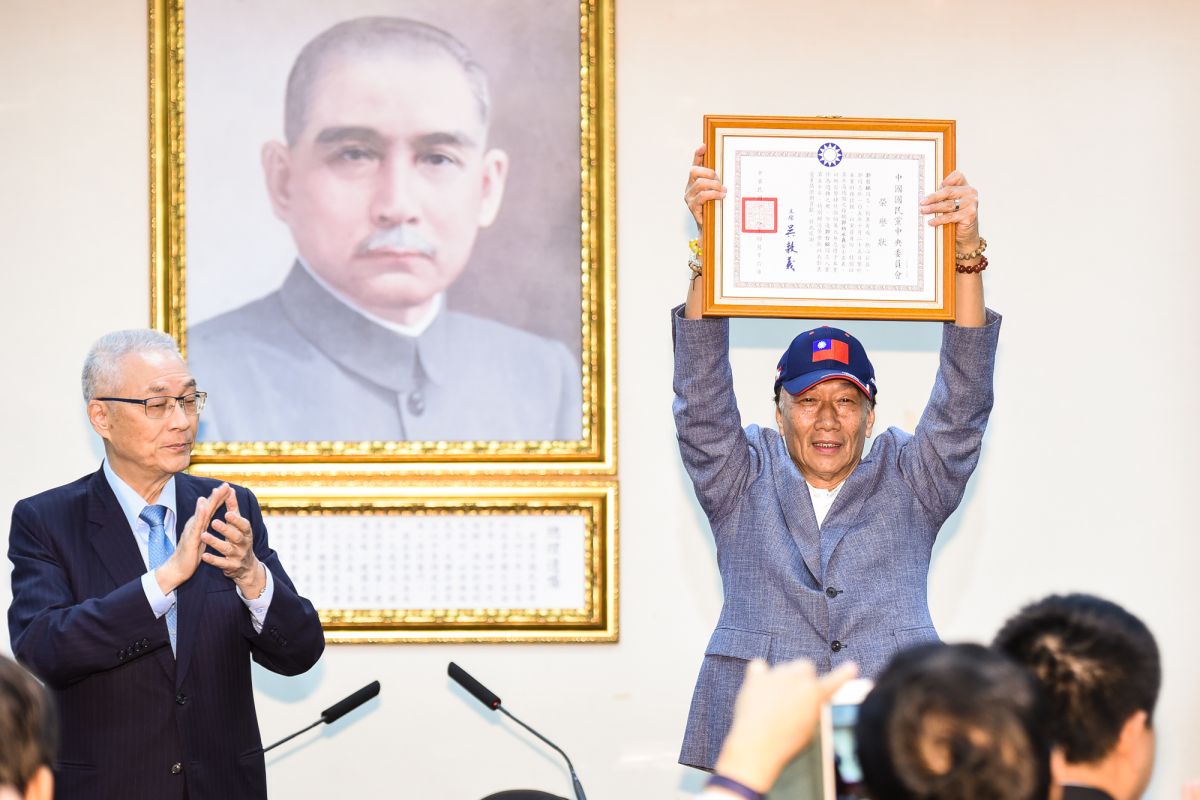 ▲鴻海董事長郭台銘表態投入國民黨總統初選。（圖／NOWnews資料照）