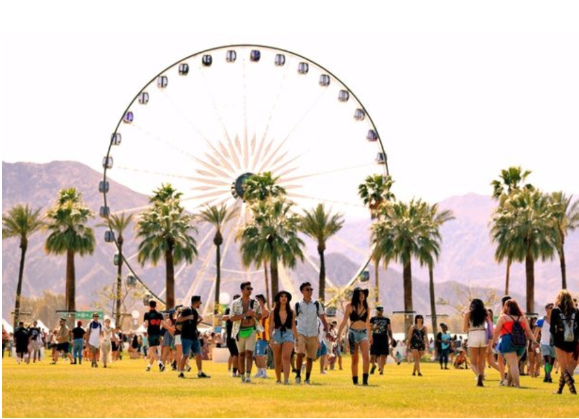 ▲美國 Coachella 音樂節。（圖／截自鏡報）