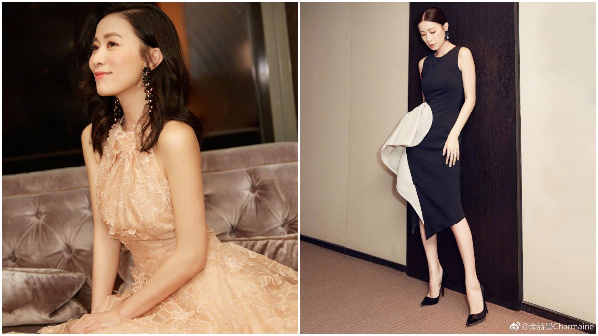 ▲佘詩曼注重保養，凍齡有術。（圖／佘詩曼Charmaine微博）