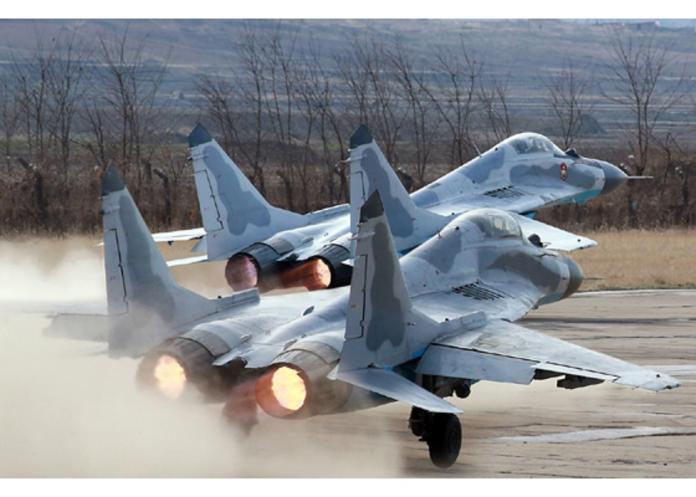 ▲北韓空軍米格29（MiG-29）戰機。（圖／北韓勞動新聞）