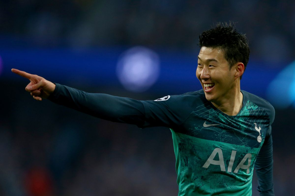 ▲韓國天王孫興慜成為史上第一位在英超打進第100球的亞洲球員。（圖／美聯社／達志影像）