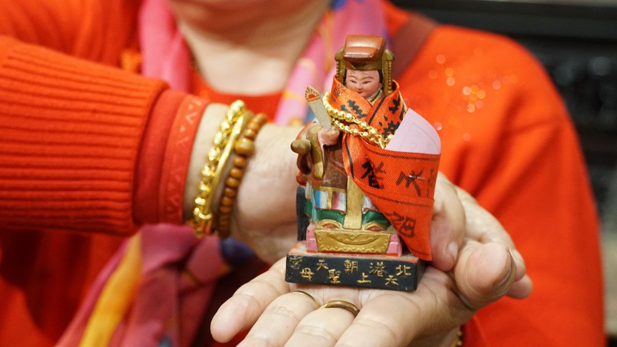 ▲鴻海董事長郭台銘表示，決定參選總統是「媽祖託夢」，引發熱議。（圖／記者蘇榮泉攝，2019.04.18）