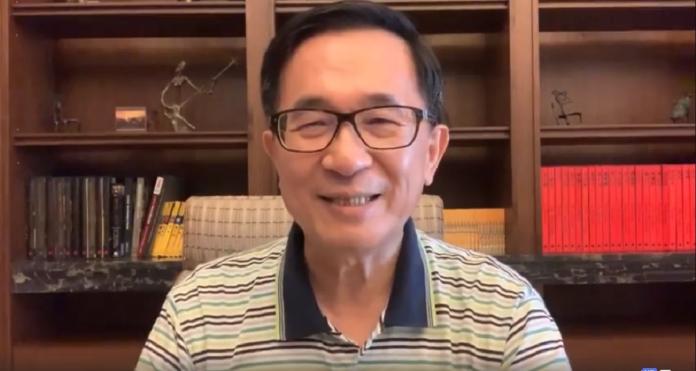  ▲陳水扁強調「我是陳水扁，我挺大罷免大成功」（圖／資料照片）