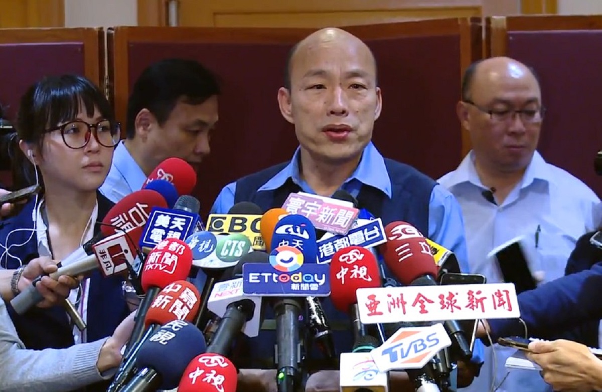 ▲高雄市長韓國瑜說，他已持續搜證，並準備提告。（圖／ｎｏｗｎｅｗｓ資料照片）
