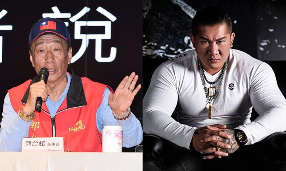 ▲5天前稱「郭台銘是偶像」　館長因這3點改口：我投不下去（圖／NOWnews資料照、翻攝自飆捍臉書, 2019.04.22）