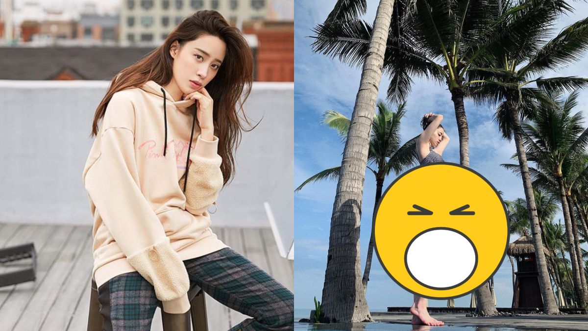 ▲歐陽妮妮放福利。（圖／IG）