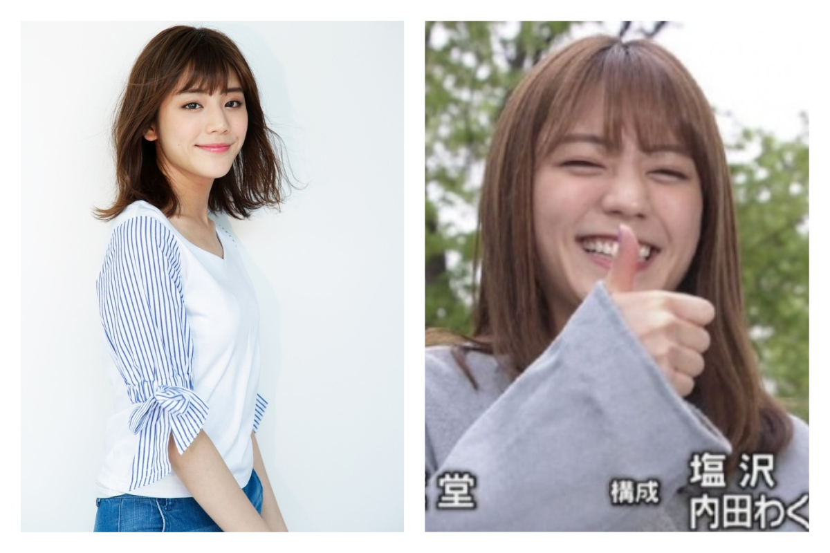 ▲貴島明日香笑容甜美，被譽為「天氣預報女神」。（合成圖／翻攝自日本電視台與貴島明日香 IG ）