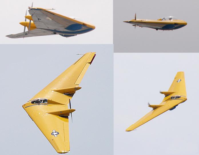 75歲古董飛翼機　「B-2轟炸機的祖父」N9M墜毀
