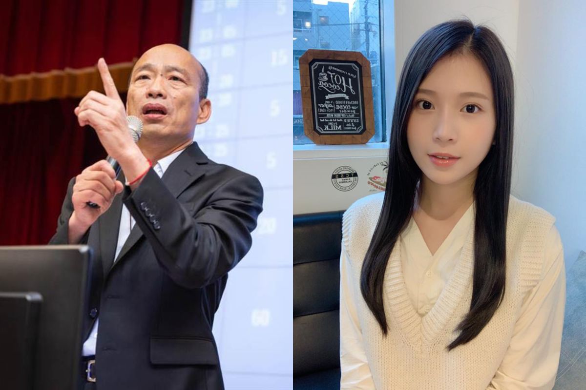 ▲雞排妹斷言韓國瑜若直接被徵召，就代表他對國民黨沒有感情。（圖／翻攝臉書）
