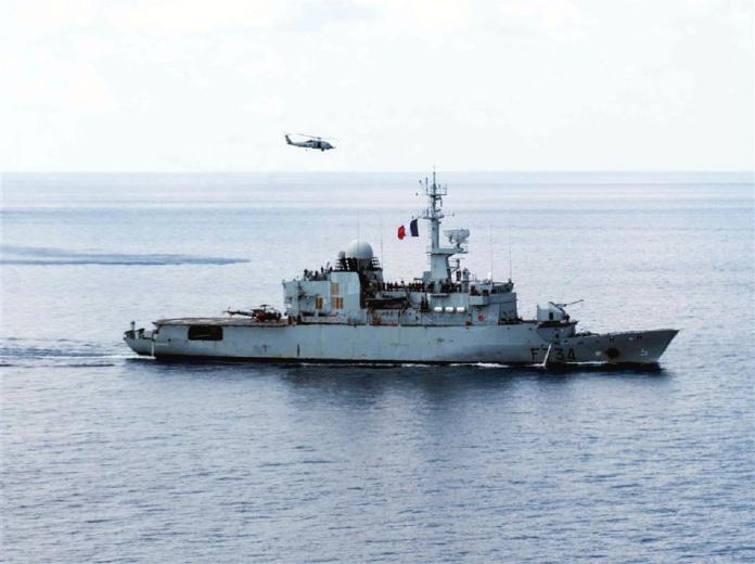 罕見！美官員透露：法國巡防艦本月通過台灣海峽
