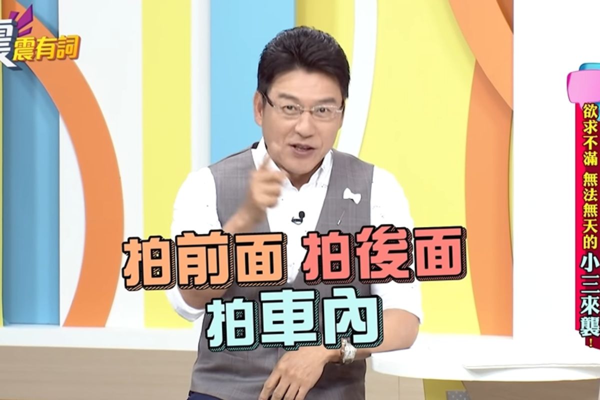 ▲謝震武在節目上談論許志安事件。（圖／翻攝YouTube）