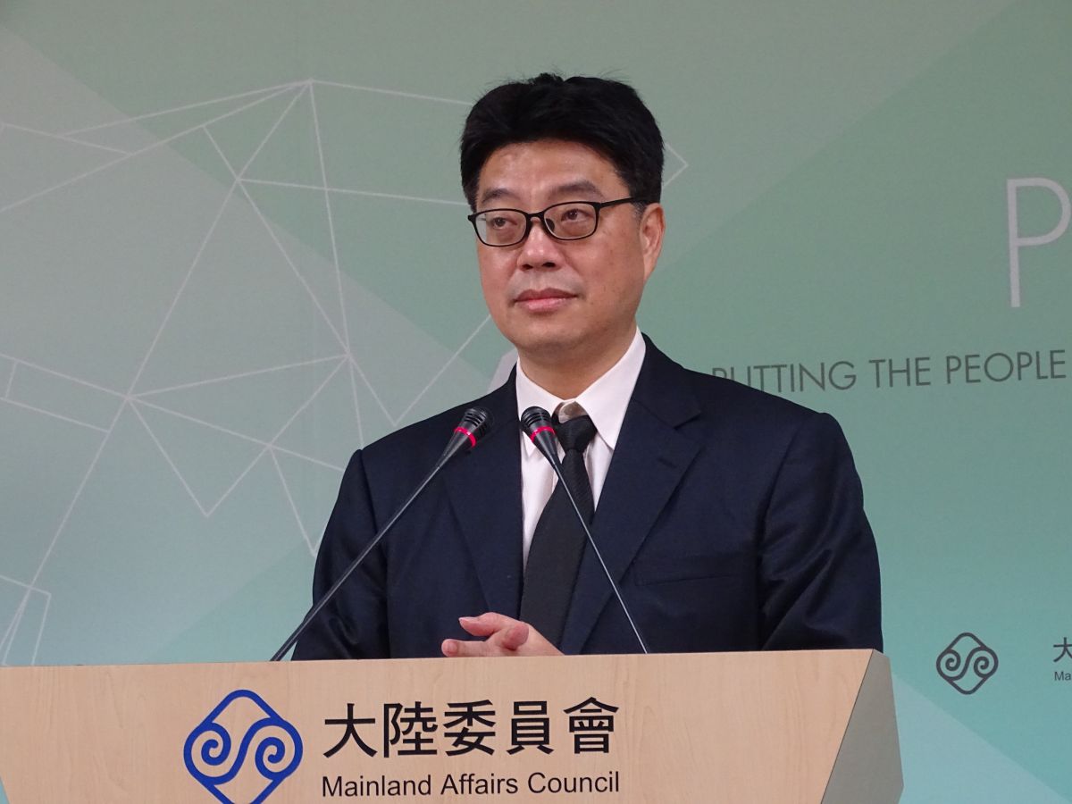 ▲陸委會發言人邱垂正25日表示，中國大陸補貼政策行之有年，台商在大陸企業如果接受中國大陸一體適用的補助措施，尚無違反兩岸條例相關規定之虞。（圖／記者呂炯昌攝, 2019.4.25）