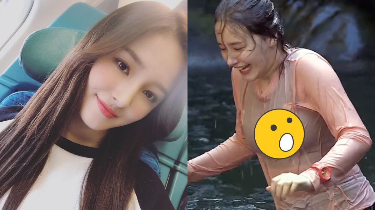 ▲Nancy疑似走光畫面引起討論。（圖／IG、YouTube）