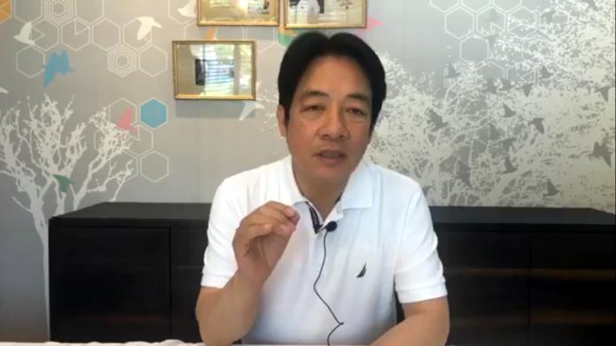 ▲前行政院長賴清德在臉書直播中強調，初選不要淪為搓圓仔湯。（圖／翻攝自賴清德臉書）
