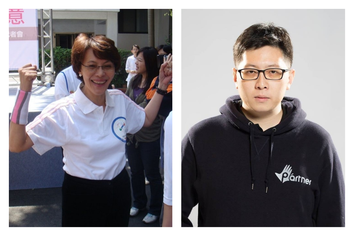 ▲桃園市議員王浩宇和國民黨立委黃昭順。（圖／翻攝王浩宇及黃昭順臉書）