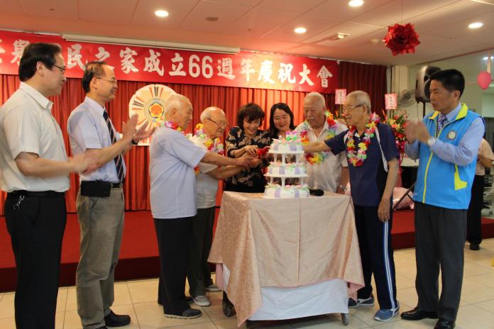 ▲新竹榮家今日舉辦成立66週的慶祝大會。（圖／王漢青攝, 2019.04.26）