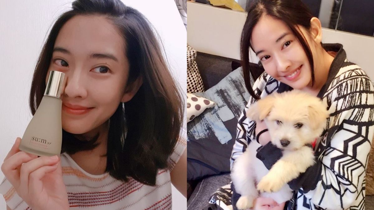 ▲周采詩相當重視保養習慣。（圖／周采詩 - Tracy Chou臉書）