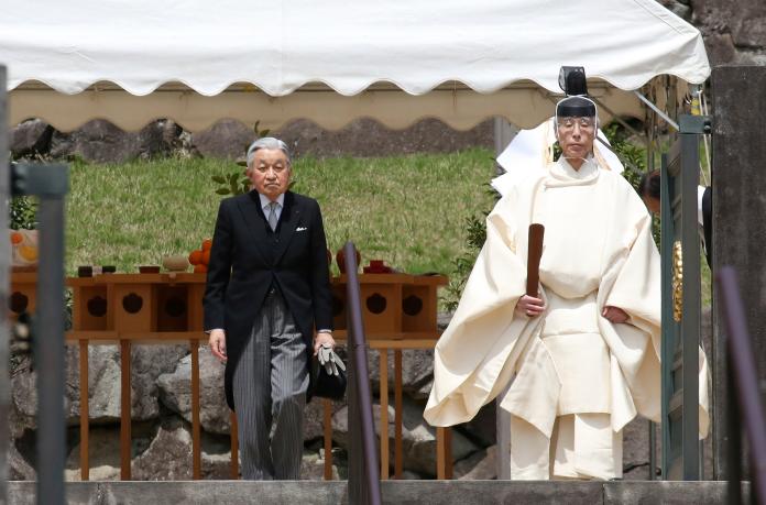 ▲日本明仁天皇即將4月30日正式退位。（圖／美聯社／達志影像）