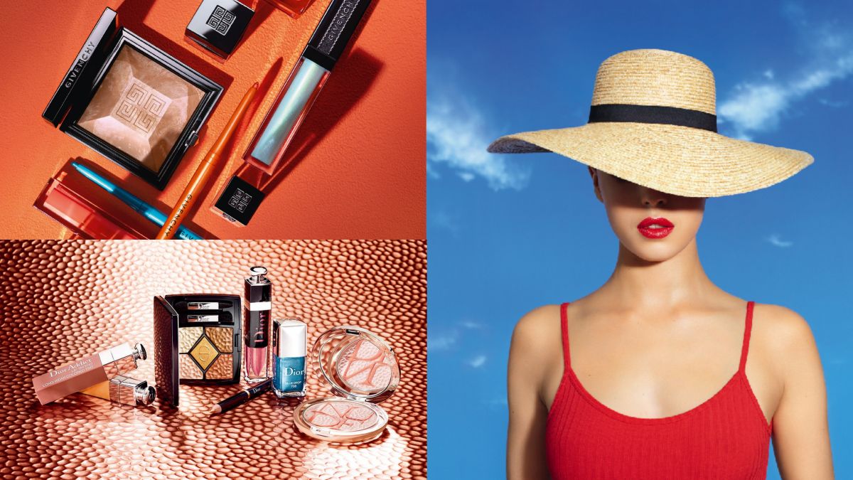▲2019夏季限量彩妝。（圖／紀梵希、迪奧、嬌蘭）