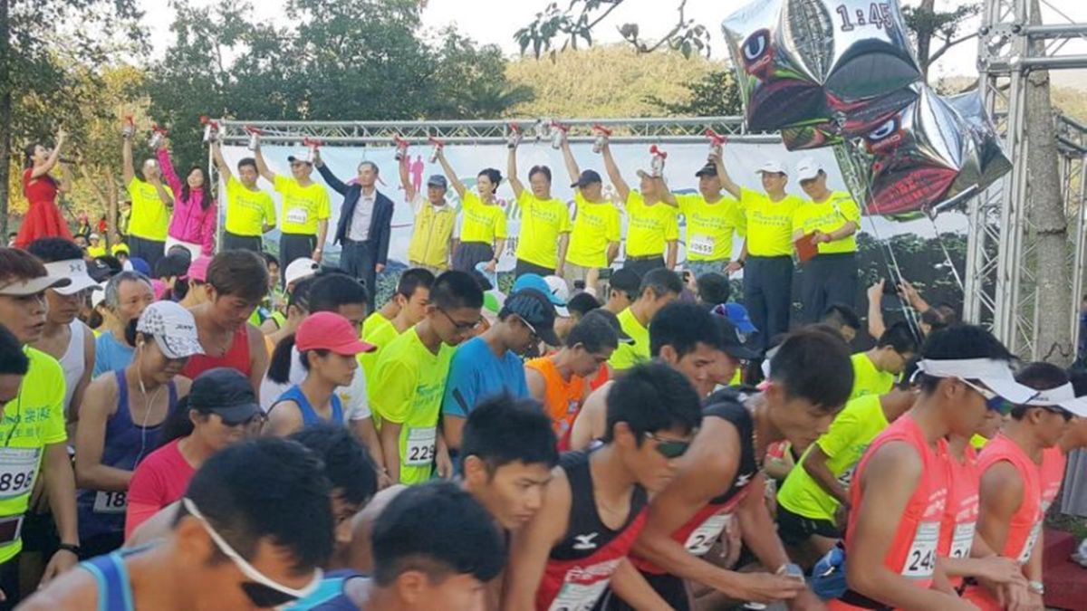 ▲台塑集團於2018年12月舉辦宜蘭龍潭湖生態路跑活動，吸引近4000人參與。（圖／NOWnews資料照片）