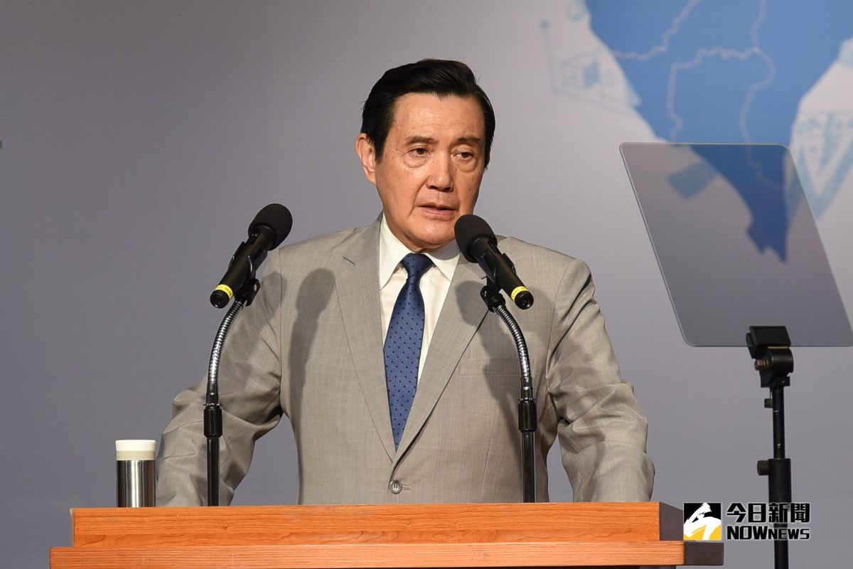 馬英九出席競爭力會議發表演講。（圖／記者陳明安攝，2019.4.30）