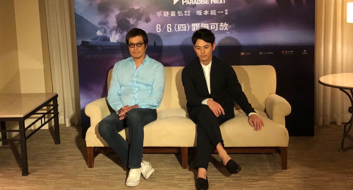 ▲妻夫木聰（右）和豐川悅司來台拍戲，感受相當深刻。（圖／記者翁新涵攝）