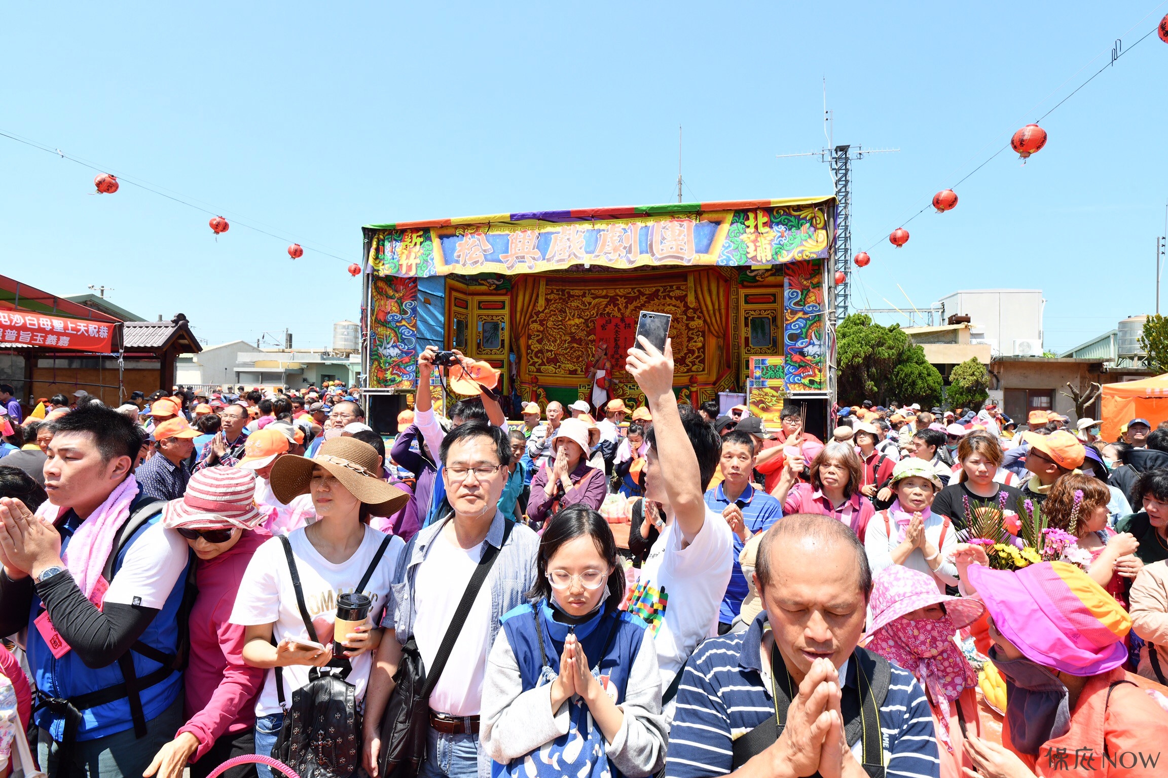 白沙屯媽祖進香活動圓滿結束。（圖／記者林柏年攝）