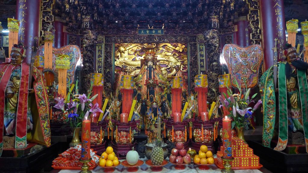 芝山巖惠濟宮開漳聖王。（圖／翻攝自芝山巖惠濟宮粉專）