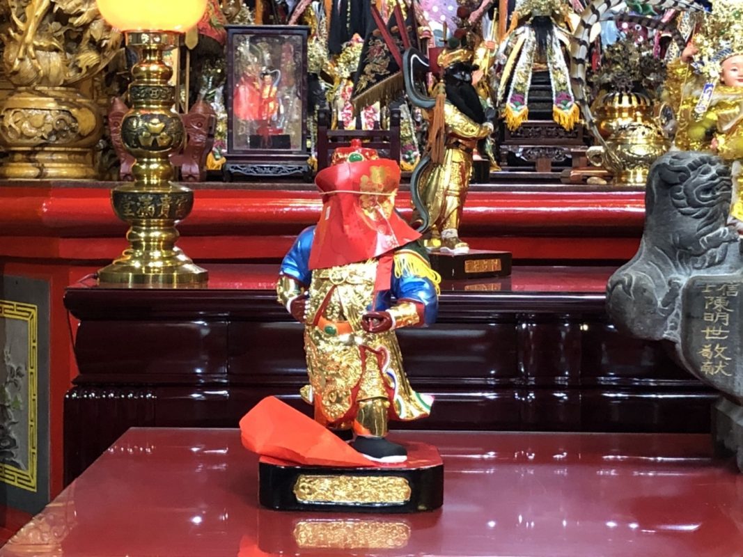 未開光神像。（圖／連宜方攝）