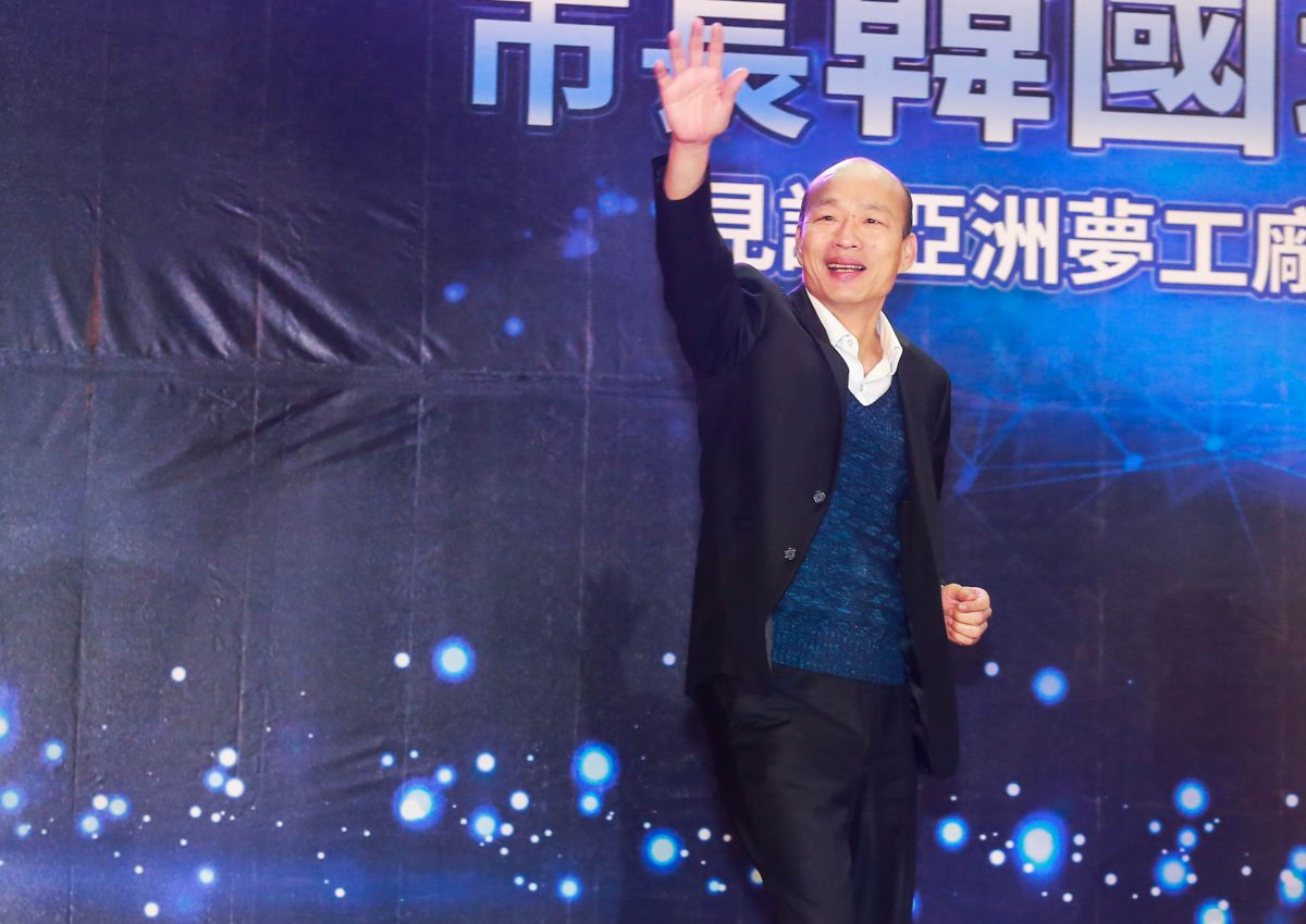 ▲高雄市長韓國瑜受世新大學邀請來學校演講。（圖／記者葉政勳攝 , 2019.05.01）