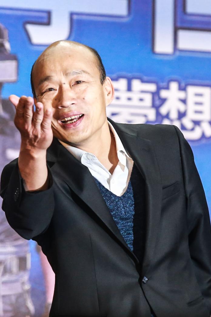 ▲高雄市長韓國瑜受世新大學邀請來學校演講。（圖／記者葉政勳攝 , 2019.05.01）
