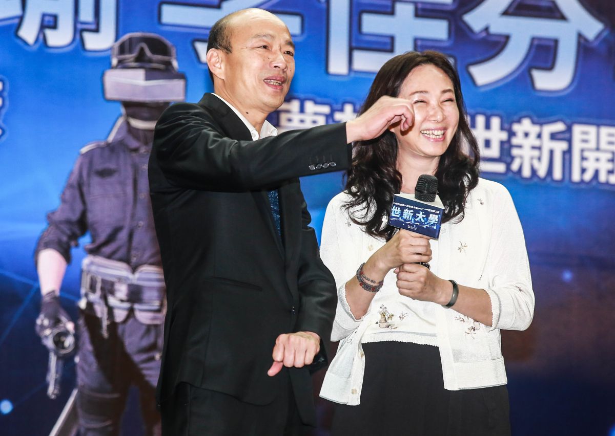 ▲國民黨總統參選人韓國瑜遭爆在失業期間買下南港 7,200 萬豪宅，「庶民」形象破功。（資料圖片／記者葉政勳攝 , 2019.05.01）