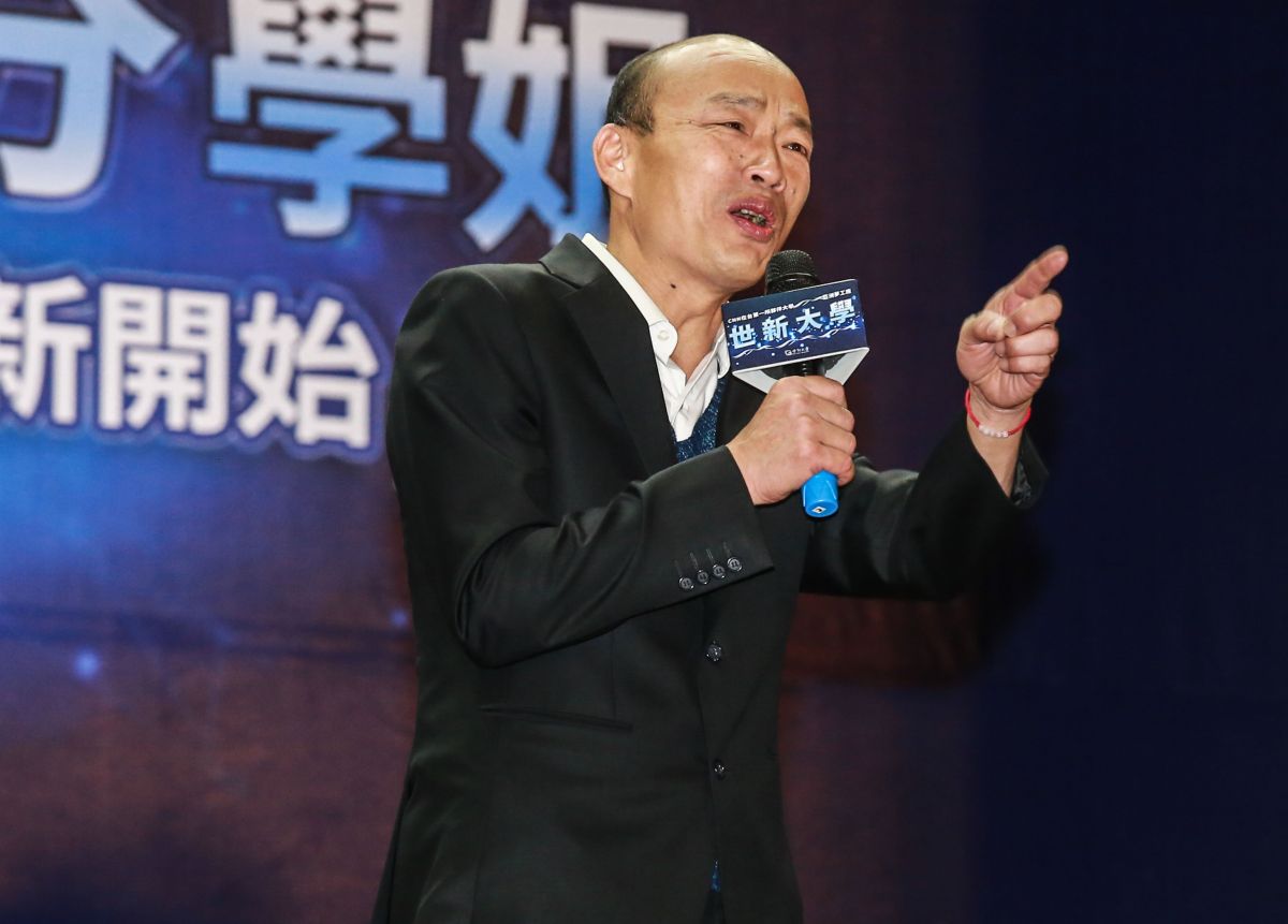 ▲高雄市長韓國瑜日前受訪時表示，他若當上總統，會在高雄辦公。（圖／NOWnews資料照）